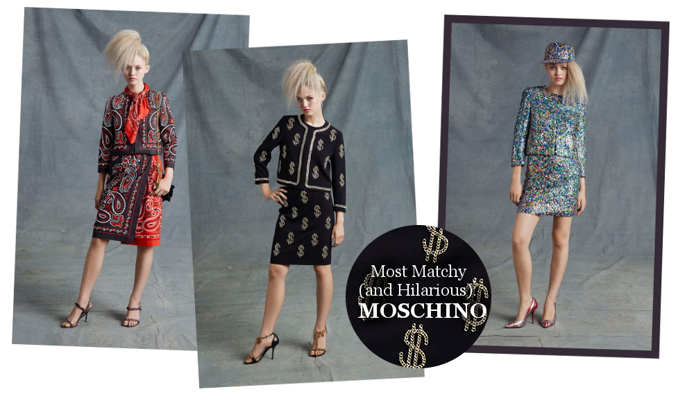 BYCHILL MOSCHINO Resort 2015 collection