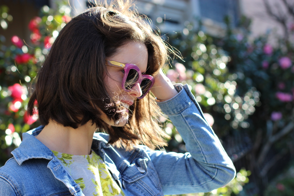 BY CHILL Sydney Fashion Blog - AM eyewear pink sunglasses
