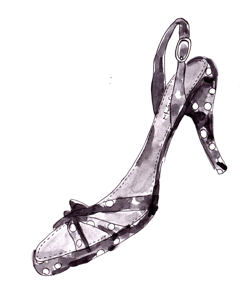 BYCHILL-Dolce-and-Gabbana-shoe-illustrated-by-Phoebe-Hamer